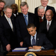 Illustration for article titled President Obama Wields Pen For Americas Progeny